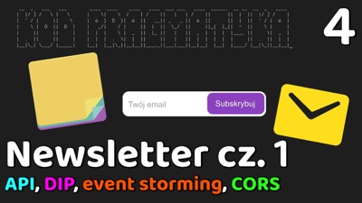 Tworzę moduł newslettera w aplikacji GO/Svelte