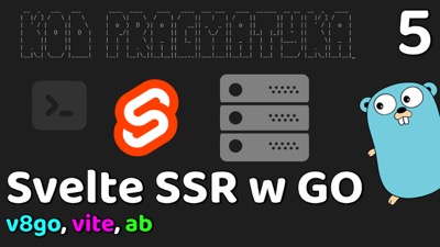 Jak renderować aplikację Svelte w GO?